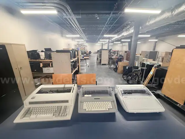 Set of 3 Type Writers