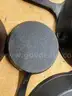 Cast Iron Pans (ct.11) (ID #11691) (TSA)