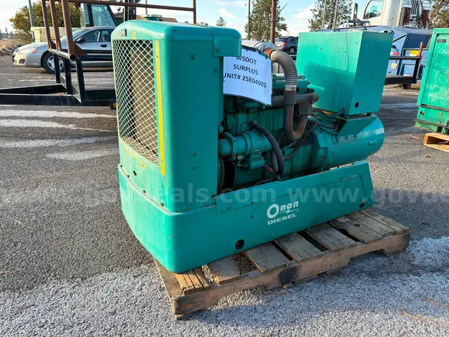 2001 Onan Generator (ID#11899) (25-3961) 405