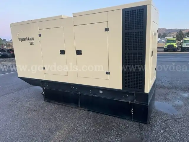 Ingersol Diesel Generator: 220 KW (ID #11918) (25-3865-1) 405