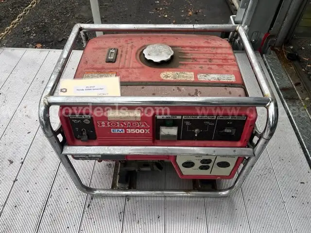 Generator: Honda 3500X (ID #11957) (25-4147-1) 405