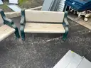 Plastic Outdoor Benches (2CT) (ID #12039) (25-4447-9) 89099
