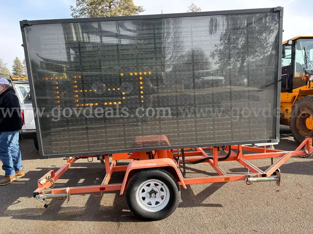 2010 Wanco Message Board Trailer (ID#12074) (25-4512) 405
