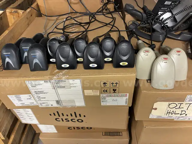 Lot of 12 bar code readers