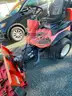 Kubota F3080 with plow and mower