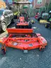 Kubota F3080 with plow and mower