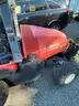 Kubota F3080 with plow and mower