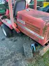 Kubota F2400 with plow