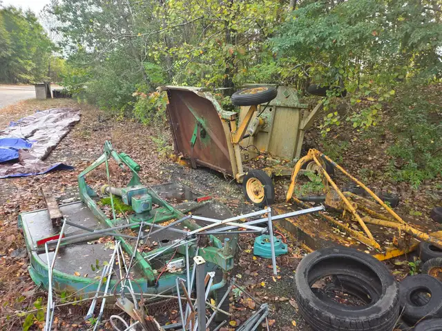 A Lot of (3) Mower Decks for Tractor