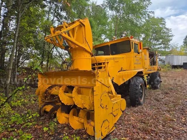 Walter CFRS Truck W/ Sicard Snow Thrower