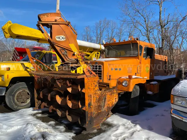 1974 FWD Sno Auger