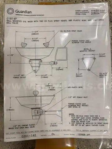 Emergency Eyewash station