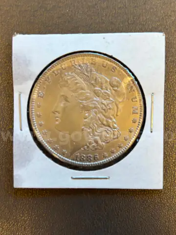 1886 Morgan Silver Dollar Coin