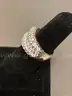 Silver Ring with White Stone