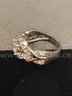 Silver Ring with White Stone
