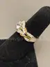 Silver Ring with White Stone
