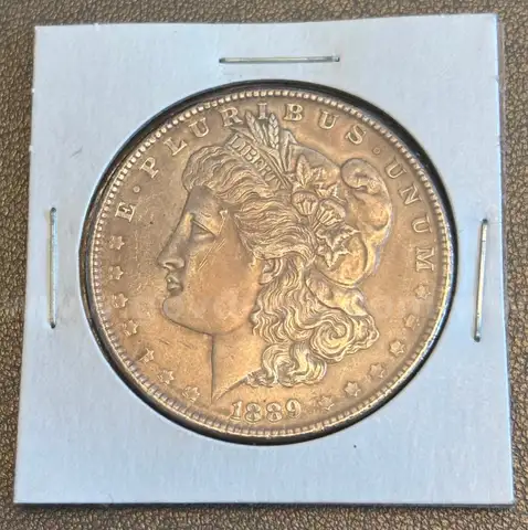 1889 Morgan Silver Dollar Coin