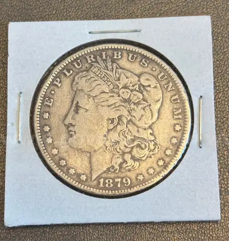 1879 Morgan Silver Dollar Coin