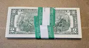 Bundle of 2 Dollar Bills from 2003 A
