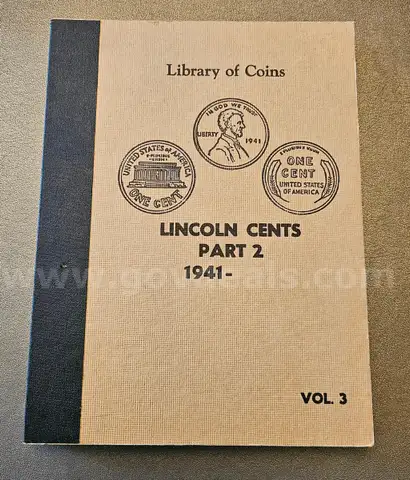 1941- Wheat Penny Book Set Collection with Steel Pennies