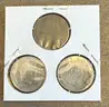 1943 Steel Wheat Penny Trio P, D, S Coin