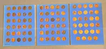 Mixed Penny Book Set Collection with Steel Penny