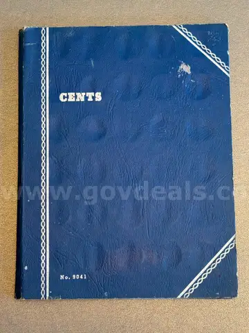 Mixed Penny Book Set Collection with Steel Penny