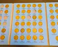 Partial 1909-1940 Wheat Penny Book Set Collection
