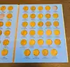 Partial 1909-1940 Wheat Penny Book Set Collection