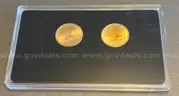 2001 Sacagawea Dollar Set