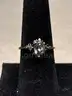Silver Ring with Black Stone