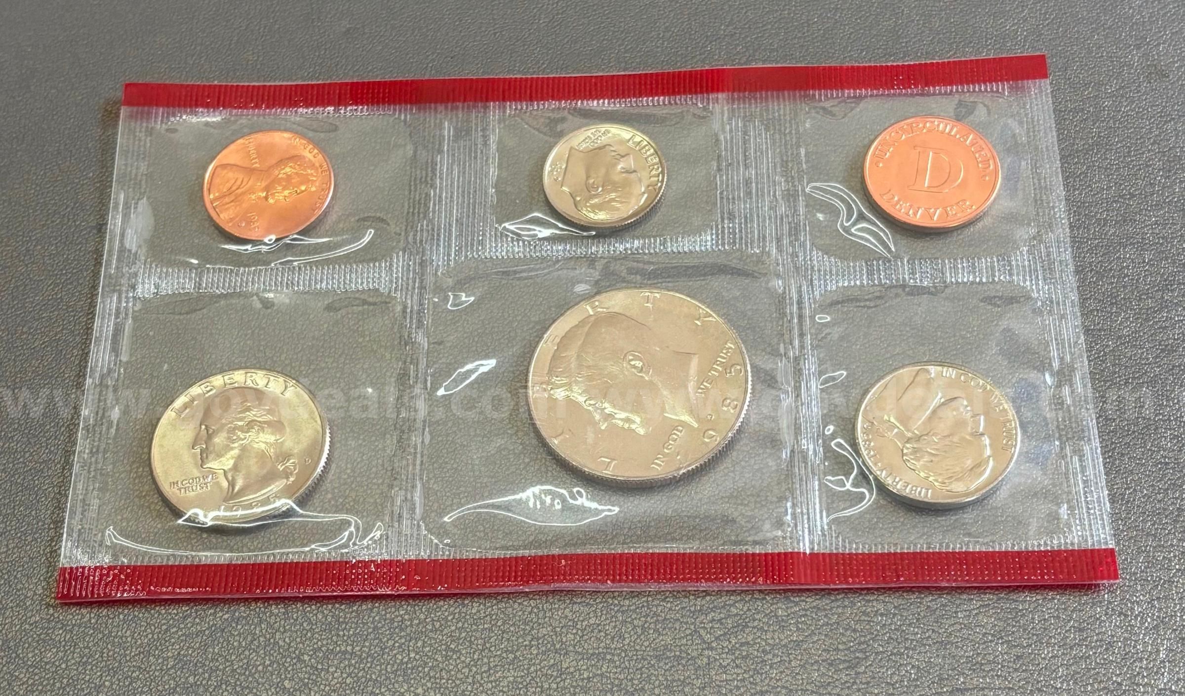 希少　1985 UNITED KINGDOM MINT COIN 1985 Mint Coin Set | GovDeals