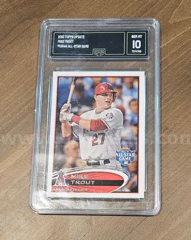 2012 Topps Update Mike Trout