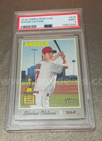 2019 Topps Heritage Shohei Ohtani