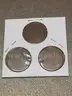 1942 Wheat Penny Trio P, D, S Coin