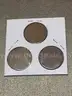 1952 Wheat Penny Trio P, D, S Coin