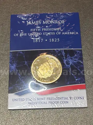 James Monroe Presidential Dollar