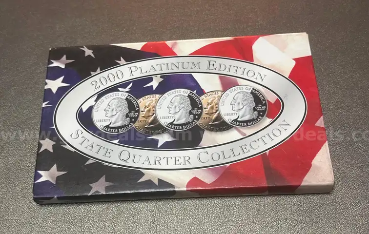 2000 State Quarter Collection- Platinum Edition