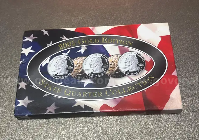 2005 State Quarter Collection- Gold Edition