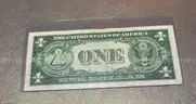 1935C - Silver Certificate Dollar Bill in Holder