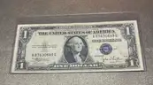 1935C - Silver Certificate Dollar Bill in Holder