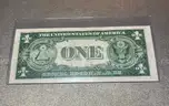 1935C - Silver Certificate Dollar Bill in Holder