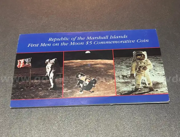 First Man on the Moon - $5 Coin