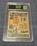 1972 Topps Willie Mays Sports Card