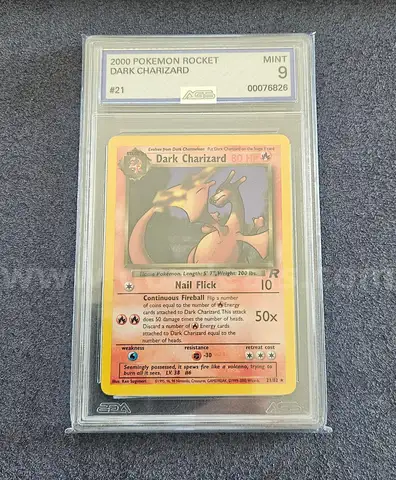 2000 Dark Charizard Pokemon Card