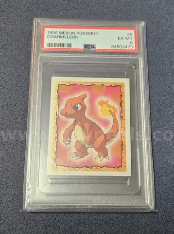 1999 Merlin Charmeleon Pokemon Card