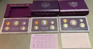 Lot of 3 Proof Coin Sets