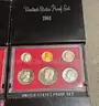 Lot of 3 Proof Coin Sets