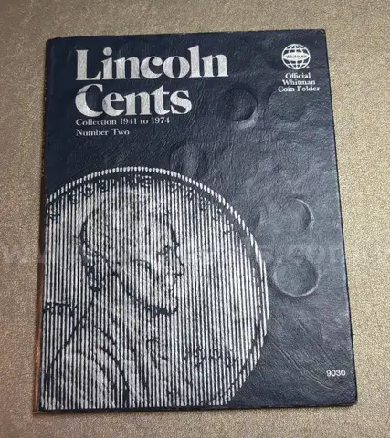 1941 - Wheat Penny Book Set Collection with Steel Pennies