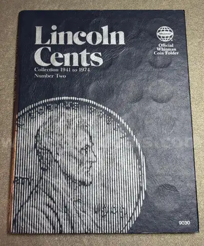 1941 - Wheat Penny Book Set Collection with Steel Pennies